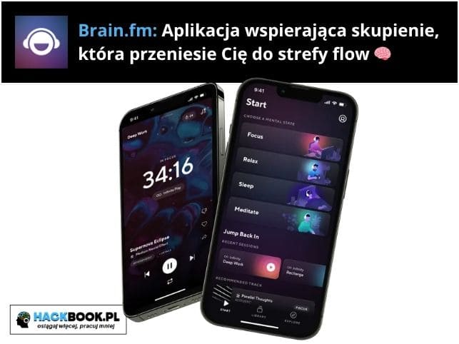 Aplikacje wspierające skupienie